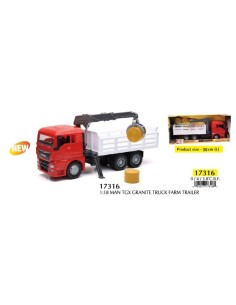 CAMION 118 MAN TGX LOG TRUCK WITH CRANE 17316