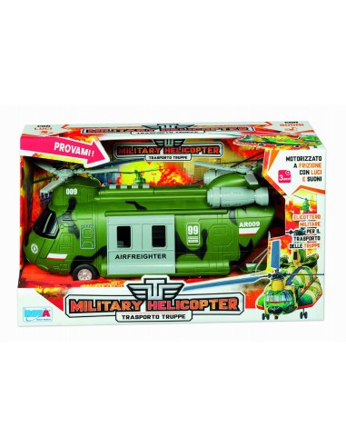 MILITARY HELICOPTER LUCI SUONI FRIZIONE 11527