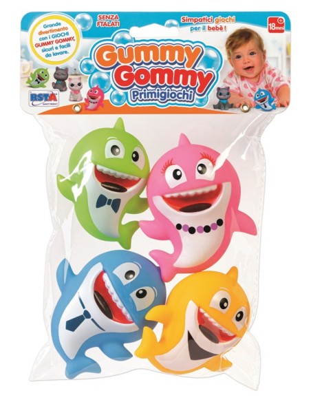 GUMMY GOMMY 4 SQUALETTI PVC 11770