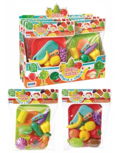 SET CUCINA FRUTTA E VERDURA ATTACCA STACCA 11808