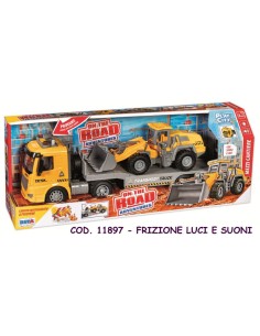 CAMION TRASPORTO MEZZI CON PALA CANTIERE FRIZIONE 11897