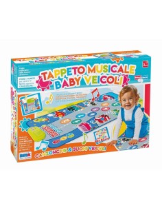 TAPPETO MUSICALE PRIMIGIOCHI VEICOLI 80X50 11999