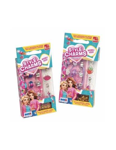 SET MONILI VERI STYLE CHARMS DISPLAY 12 PZ 12021