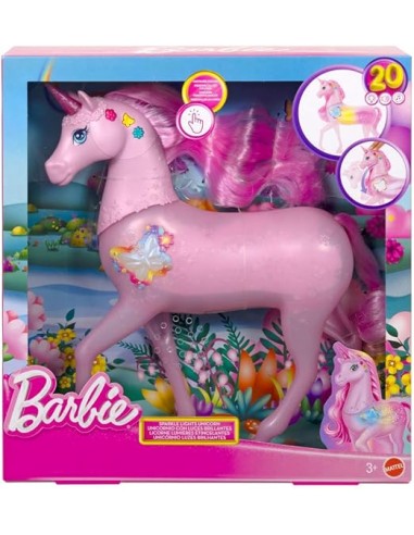 BARBIE UNICORNO LUCI BRILLANTI JCP78