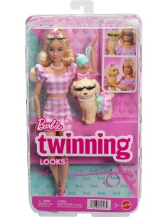 BARBIE CUCCIOLI A PASSEGGIO JFP36