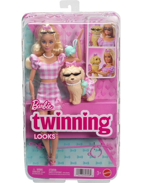 BARBIE CUCCIOLI A PASSEGGIO JFP36