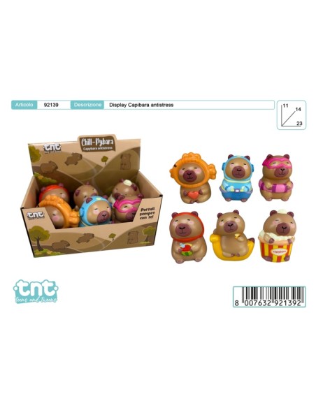 TNT CHILL-PYBARA - SQUISHY CAPYBARA  92139