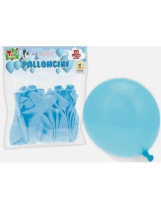TEO'S - PALLONCINI BLU 30 CM 20 PZ 52088