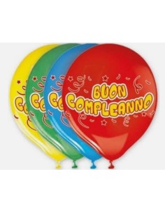 TEO'S - PALLONCINI COLORATI BUON COMPLEANNO 52095