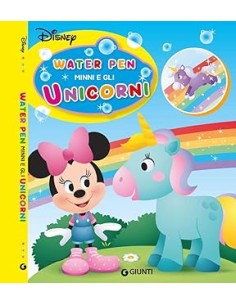 LIBRO MINNIE E GLI UNICORNI MAGIC WATER PEN DISNEY  W1080A