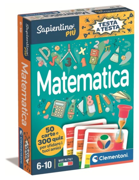 SAPIENTINO PIU - CARTE MATEMATICA 16440