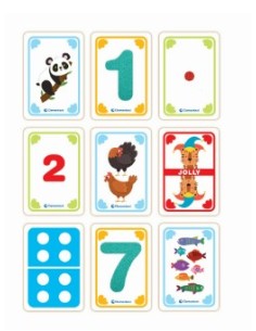 MONTESSORI FLASHCARDS NUMERI TATTILI 16837