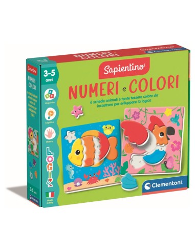SAPIENTINO LOGIC - NUMERI E COLORI 16871