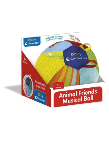 PALLA MUSICALE ANIMALI 17464