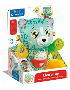 CLEO E LEO DOLCI LEOPARDI TALKING PLUSH 17966