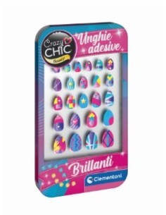CRAZY CHIC - UNGHIE ADESIVE GLAMOUR  18136