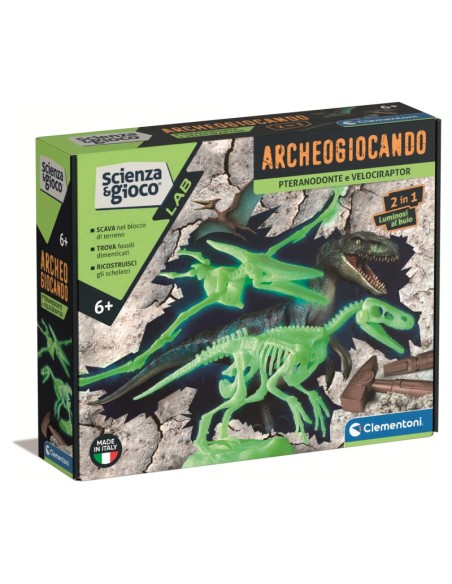 PTERANODONTE E VELOCIRAPTOR 19375