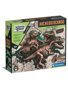 ARCHEOGIOCANDO - T-REX E SMILODON 2IN1 19394