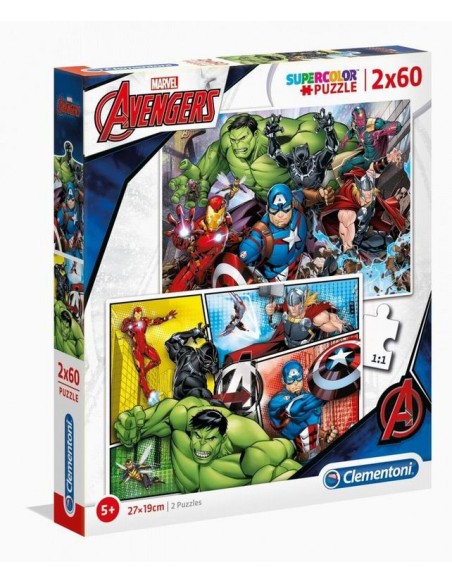 PUZZLE 2X60 AVENGERS 21605