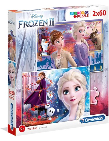 PUZZLE 2X60 FROZEN2 21609