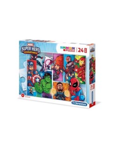 PUZZLE 24 MAXI SUPERHERO 24208