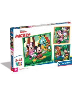 PUZZLE 3X48 SQUARE MICKEY AND FRIENDS 25298