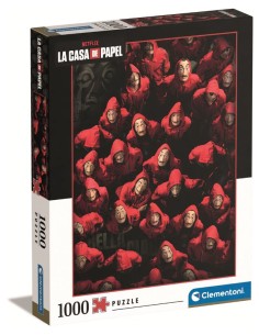 PUZZLE 1000 CASA PAPEL 39654