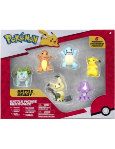 POKEMON BATTLE FIGURE 6 PACK FEATURES PKW2684