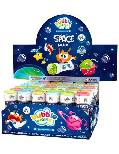 SPACE BUBBLES - 4 ASS.  103001010048