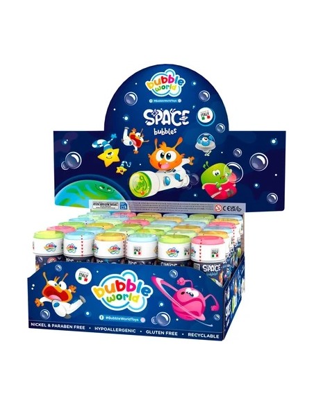 SPACE BUBBLES - 4 ASS.  103001010048