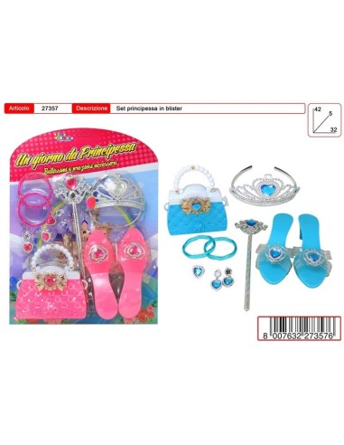 BLISTER CON BORSETTA E SCARPINE 27357