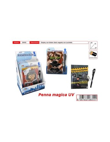 DIARIO SET NOTES DETECTIVE 18 CM 28355