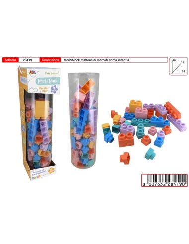 ZERO3 MORBIBLOCK MAXI MATTONCINI MORBIDI 28419