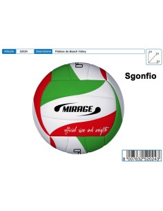 PALLONE MIRAGE BEACH VOLLEY ITALIA 52024