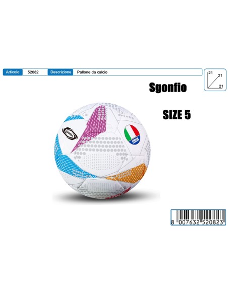 PALLONE SAMBA VORTEX CALCIO 5 52082