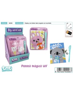 SECRET NOTES BLISTER - DIARIO CON PENNA MAGICA 18CM  92006