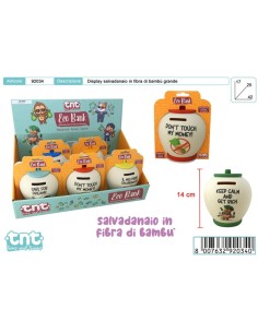 ECO BANK - SALVADANAIO GRANDE 13cm  92034