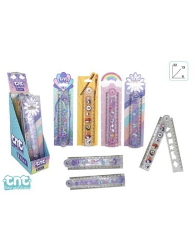 RULER - RIGHELLO 30CM PIEGHEVOLE CON FLUIDO  92035