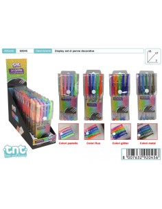 AESTHETIC PEN - SET  5 PENNE DECORATIVE  92045