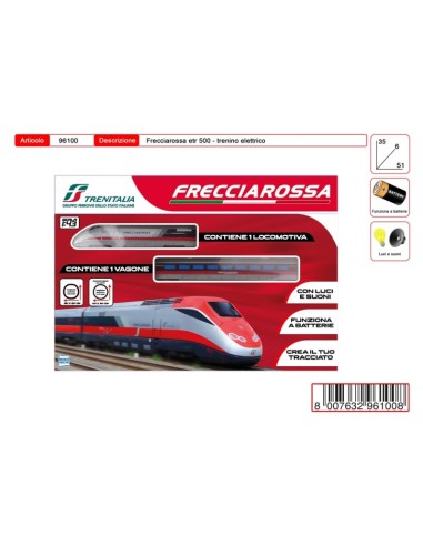 TRENO FRECCIAROSSA ETR 500 96100