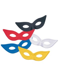 MASCHERA DAMINA FARFALLA COL. ASS. 20960