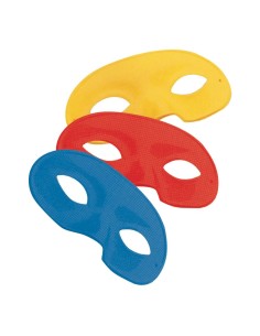 MASCHERA DOMINO NIGHT COLORI ASSORTITI 20976