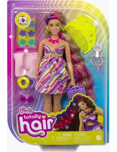 BARBIE TOTALLY HAIR DOLL BRUNETTE HCM89