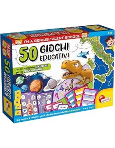 I'M GENIUS RACCOLTA 50 GIOCHI EDUCATIVI KIDS 107421
