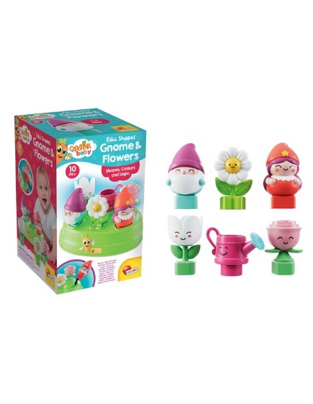 CAROTINA EDU SHAPES- GNOME AND FLOWERS 109951