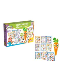 CAROTINA PRIMA MESTRA MAXI SCHEDE ALFABETO E PAROLE 111589