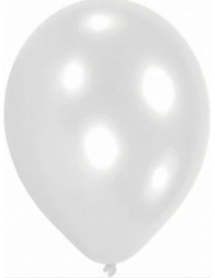 BUSTA 16 PALLONCINI LARGE BIANCO 56221