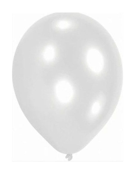 BUSTA 16 PALLONCINI LARGE BIANCO 56221