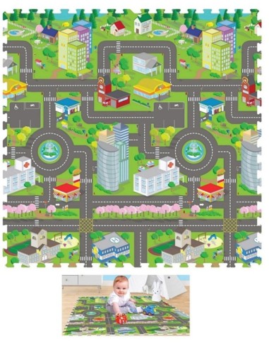 TAPPETO PUZZLE CITTA'3016