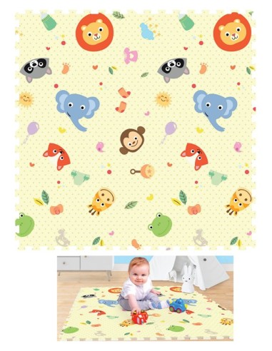 TAPPETO PUZZLE ANIMALI 3069